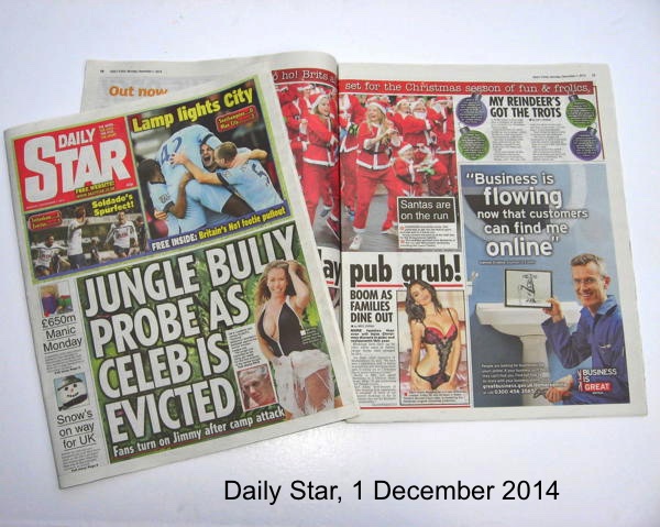 hamish erskine, hamish the plumber, plumbers in exeter, daily star, do more online, business is great