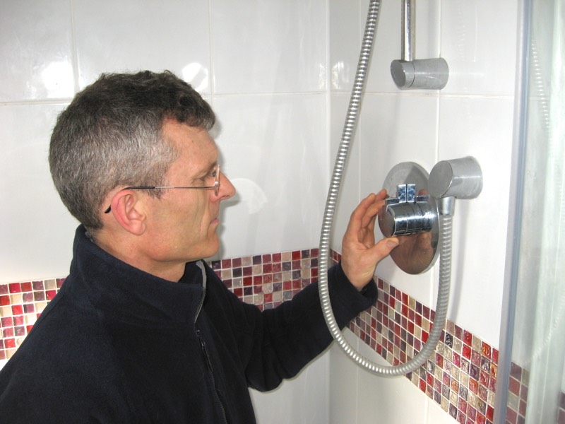 Fixing a shower 1